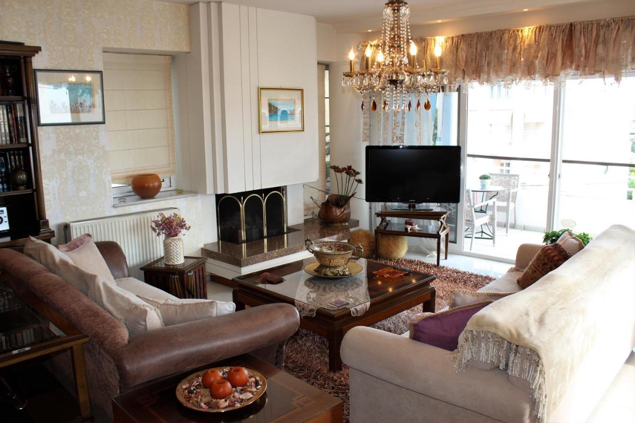 Luxury Sea View Apartment Волос Екстериор снимка